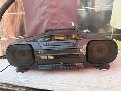 AIWA CSD-XW303Z Radio Kassetten Cd Ghettoblaster Vintage Ersatzteile Lesen