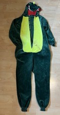 Youth Large Dinosaur full zip costume pajama