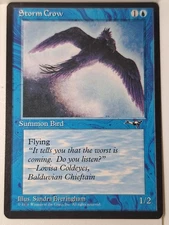 Storm Crow (A) - Alliances - Magic the Gathering MTG Nice!