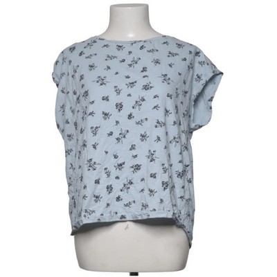 Hampton Republic, Top, Größe: L, Blau/Schwarz, Baumwolle, Blumen, Damen #I3M