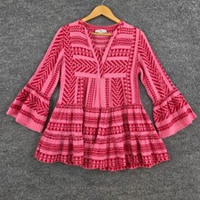Devotion Twins Dress XS Ella Mini Trapeze Summer Resort Vacation Anthropologie
