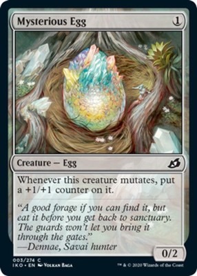 Mysterious Egg~003/274~NM~(IKO) - Ikoria Lair of Behemoths~MTG