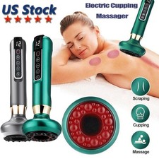 Electric Cupping Massager Vacuum Suction Scraping Therapy Body Massage Machine
