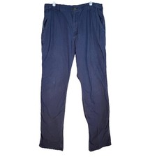 Carhartt Men's Carpenter 383-20 Pants 36 X 36 Navy Soft Canvas Dungaree Fit