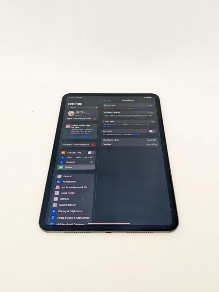 Apple iPad Pro 11" M4 256GB preto espacial MVV83LL/A - Apenas Wi-Fi - Imagem 4 de 4