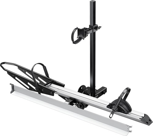 YOUNG ELECTRIC Single 1-Ebike Rack Hitch Mount with Ramp Foldable Bike Carrier 1
