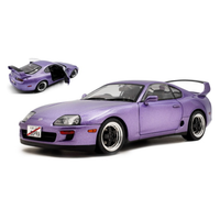 Toyota Supra MK4 (A80) Solido Works 1993 Purple 1:18 Solido Auto Stradali -D- Ne