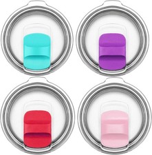 4 Pack 20Oz Magnetic Tumbler Lid,Replacement Lids Fits YETI Rambler or Old Style