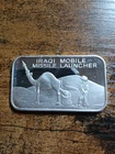 Iraqi Mobile Missile Launcher 1 troy oz .999  Silver Trade unit By Crown Mint