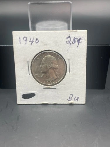 1940 Washington Quarter, Solid Gem BU