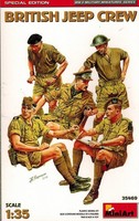 Miniart 35469 British Jeep Crew - Britische Soldaten - 1:35