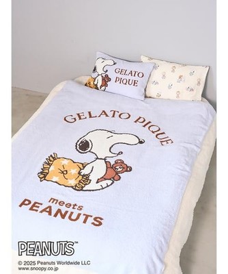 Gelato Pique] 【Sleep】【PEANUTS】Original Art Jacquard Multi
