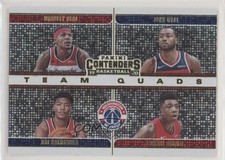 2019 Panini Contenders Team Quads Bradley Beal Thomas Bryant John Wall #30 lw9
