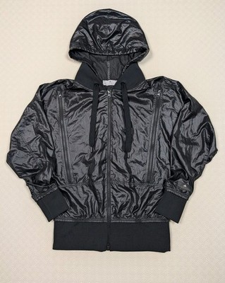 adidas by Stella McCartney Damen Größe: S . Windbreaker. Schwarz . Jacke Mantel