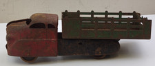Vintage Wyandotte Toys Metal Stake Dump Truck Made in the USA - AS IS 