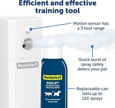 PetSafe PPD00-17617 SSSCat Spray Deterrent Motion Activated Pet Kit- New 2024