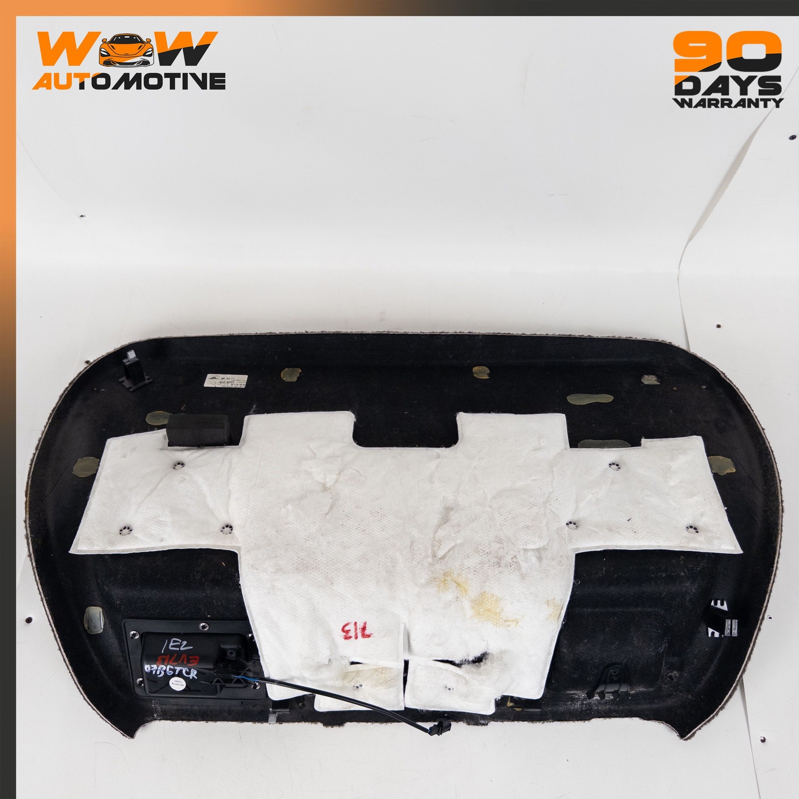 07-11 BENTLEY CONTINENTAL GTC REAR TAILGATE BOOT LID COVER PANEL TRIM OEM