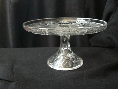 Isis Cake Stand #132 circa 1894Mc Kee & Brothers EAPG