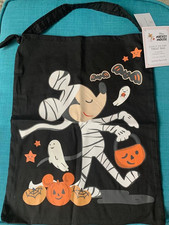 POTTERY BARN KIDS Mickey Mouse Glow-in-the-Dark Halloween Pillow Case Treat Bag