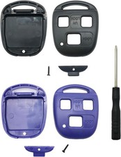 Replacement Key Fob Case Shell fits for Lexus ES GS GX is LS LX RX Black Blue