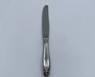 International Modern Hollow Knife Stainless Steel Blade Sterling Handle