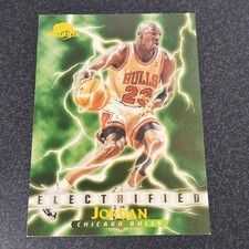 1995-96 Skybox Premium Electrified #278 MICHAEL JORDAN!!