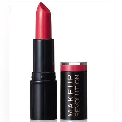 Revolution Amazing Lipstick Reckless Cream Bold Color Vegan NEW