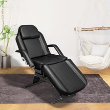 75" Adjustable Tattoo Spa Salon Facial Bed Massage Table Chair Beauty Therapy
