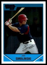 Jake Smolinski 2007 Bowman Draft Picks & Prospects #BDPP63 Nationals MLB READ