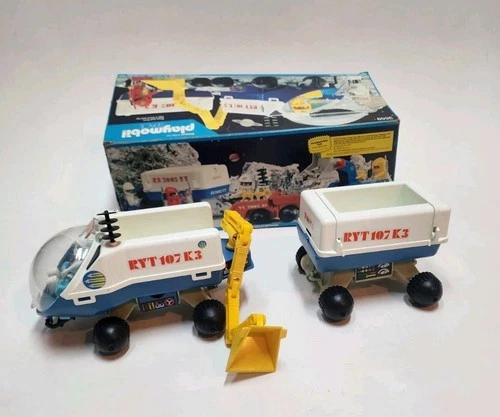 Vintage 1982 Playmobil 3559 Space Set RYT 107 K3 With Box Incomplete