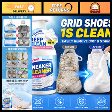 No-Wash White Shoe Cleaner Foam - Suede, Sheepskin  Leather Sneaker Care