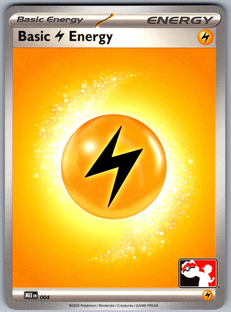Basic Lightning Energy 004 PRIZE PACK SERIES CARDS Common Stamped NEAR MINT
