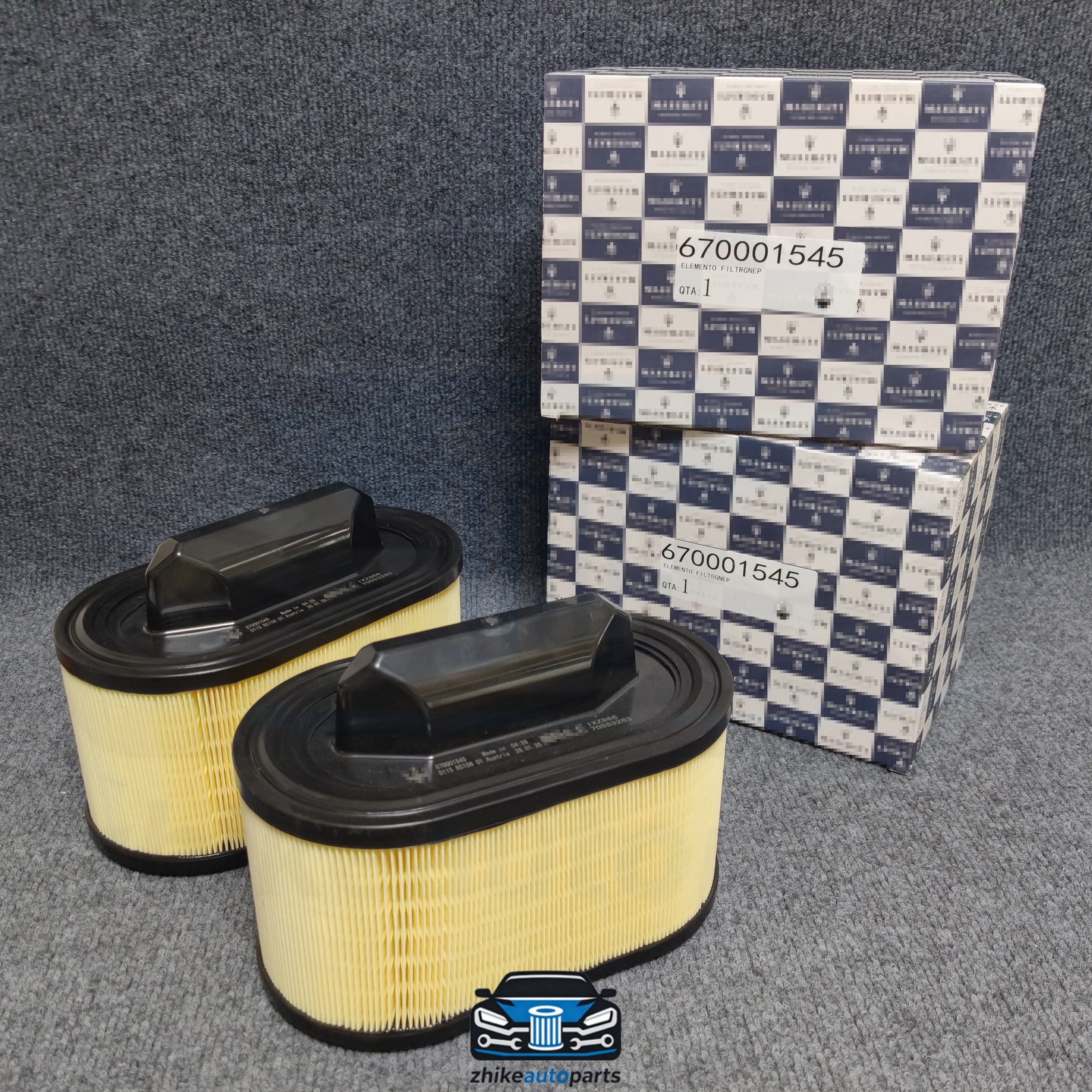 Maserati Ghibli 2014-2019 Air filters 2 pcs P/N 670001545