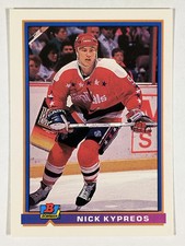 1991-92 Bowman #301 Nick Kypreos