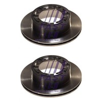 2X Fast Bremsscheiben 290Mm BelÜFtet Hinten Passend FüR Renault Trucks Mascott