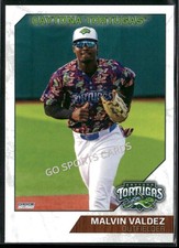 2025 Daytona Tortugas Malvin Valdez RC Rookie Reds DR Minor League