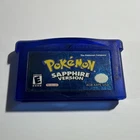 Pokémon Sapphire Version Nintendo Game Boy Advance GBA Cartridge Only E NTSC-U/C