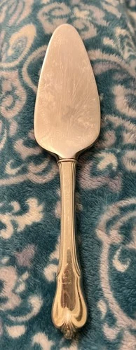 WALLACE GRAND COLONIAL STERLING SILVER CHEESE SERVER KNIFE