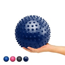 URBNFit Pilates Ball 9 Inch - Small Exercise Balls for 9", Blue Massager