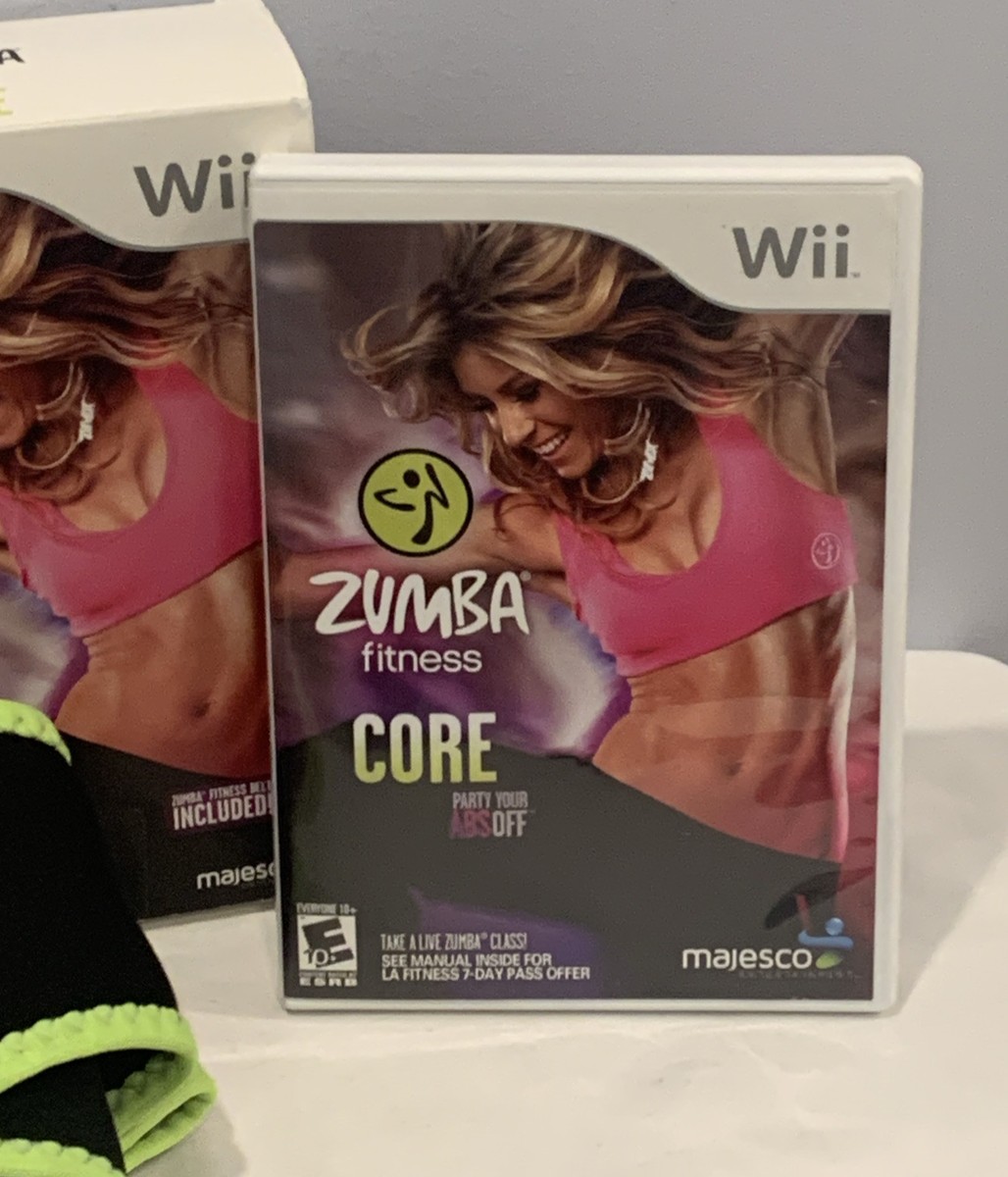 Zumba Fitness Core - Nintendo Wii - Video Game - VERY GOOD and