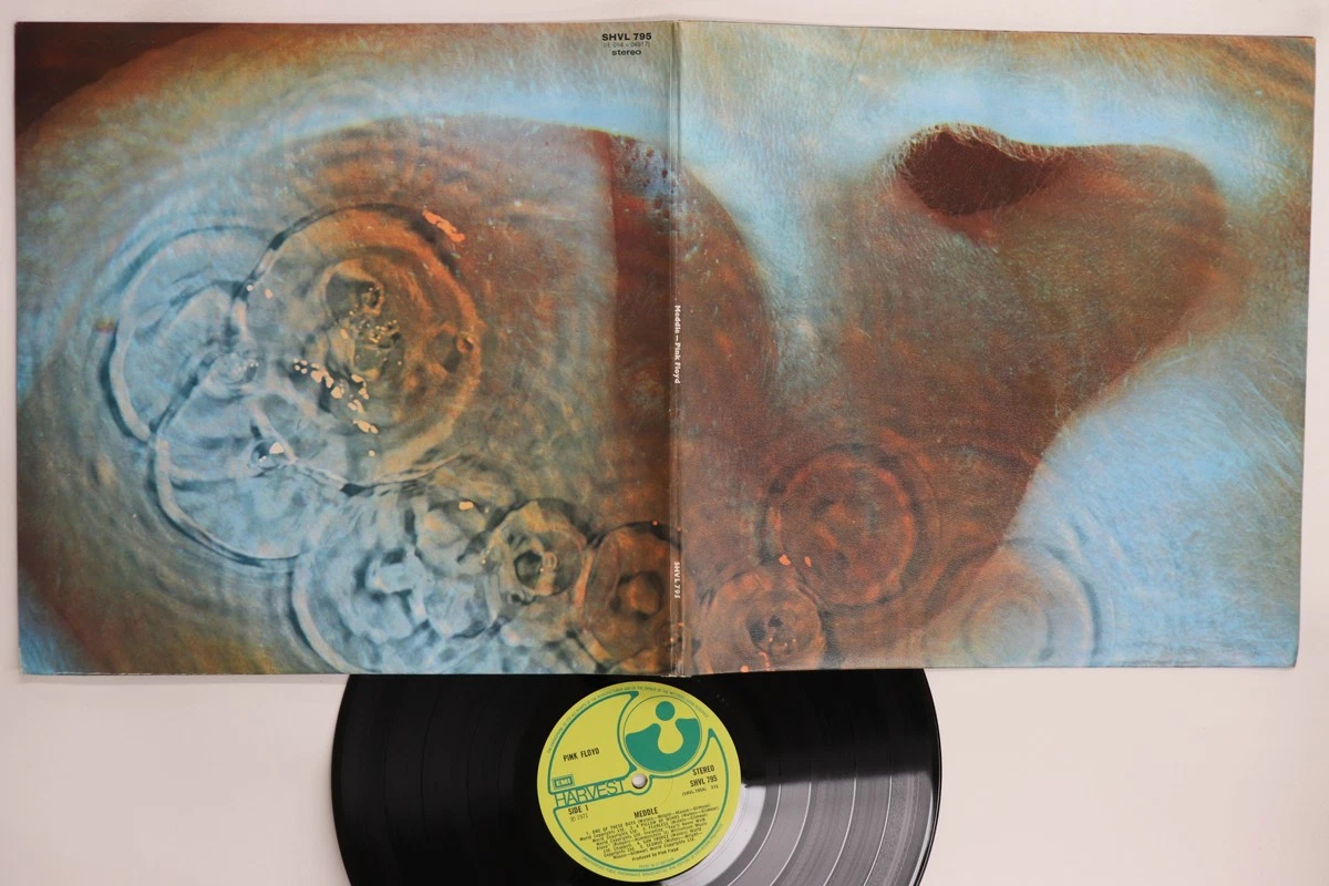 Pink Floyd / Meddle UK盤LP Pink Floyd – Meddle – Vinyl (A-1U/B-1U Runouts, LP, Album, Stereo