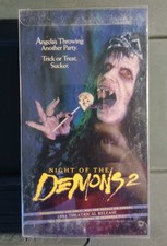 Night Of The Demon's 2 VHS Promotional Screener Sealed 