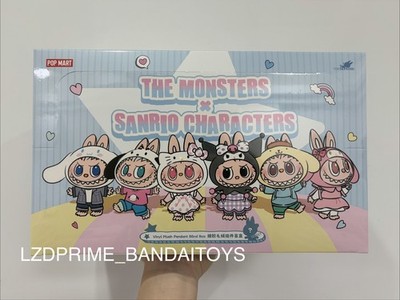 pop mart Labubu Hello Kitty THE MONSTERS x SANRIO CHARACTERS blind