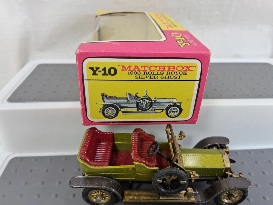 Matchbox Models Of Yesteryear Y10 1906 Rolls Royce Silver Ghost Die Cast - Image 3 of 4