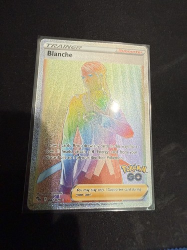 Blanche  082/078 Secret Rare Pokemon GO Pokemon TCG