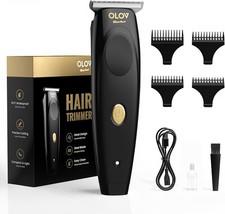 Hair Trimmer for Men, Cordless T-Blade Beard Trimmer, Professional Rechargeab...