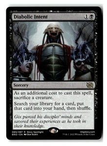 Diabolic Intent Foil | eBay