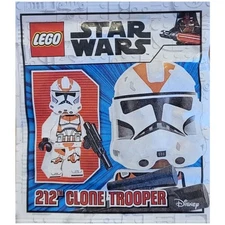 LEGO Star Wars 212th Clone Trooper Paper Bag 912303 (SEALED)