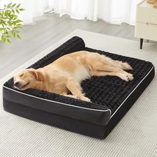 Orthopedic Waterproof Dog Bed for Large Dogs Removable Washable Cover