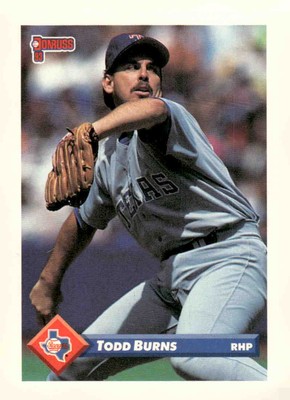 1993 Donruss #641 Todd Burns